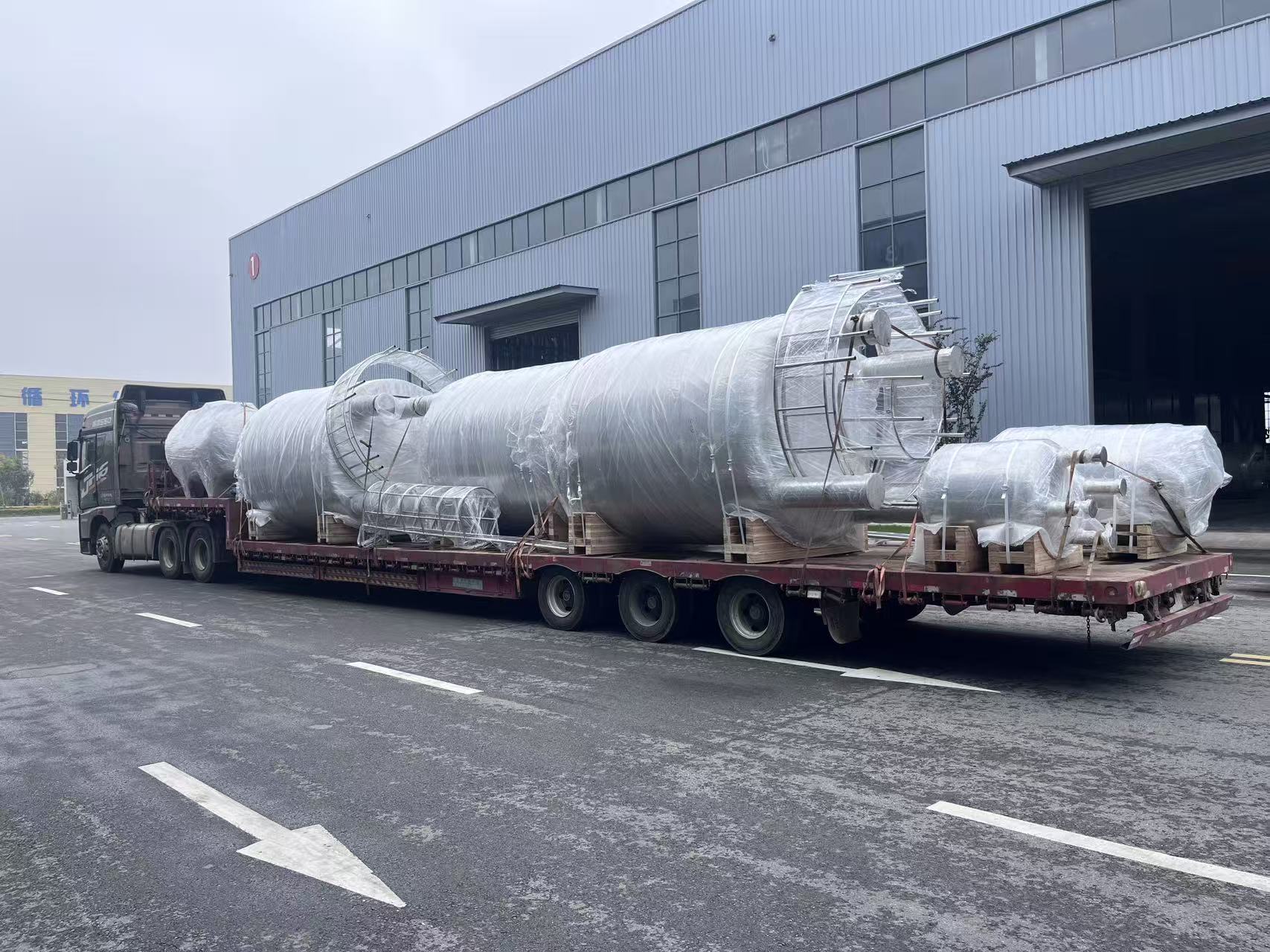 笃舜发往山东先声项目设备